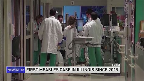 Measles case identified in Cook County, a first in Illinois since 2019